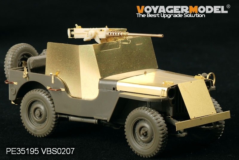 Voyager Model PE35195 WWII U.S. Jeep Willys MB w/Add Amour for TAMIYA 35219 1/35 – Bild 5