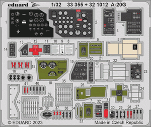 Eduard BIG33156 A-20G HONG KONG MODELS 1/32 – imagen 5