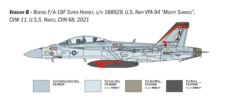 Italeri 2823 F/A-18F US Navy Special Colors 1/48 – image 7