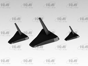 ICM A002 Aircraft Models Stands (Black Edition) – imagen 3