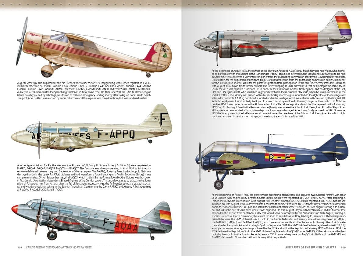 502 Abteilung ABT713 AIRCRAFT OF THE SPANISH CIVIL WAR 1936-1939 – zdjęcie 3