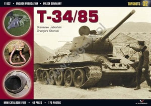 Kagero 11032 T-34/85 EN/PL