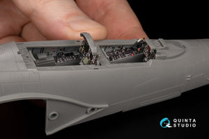 Quinta Studio QD+48342 F-4G tardif Intérieur imprimé en 3D et coloré sur papier décalcomanie (Meng) (avec pièces en résine imprimées en 3D) 1/48 – image 13