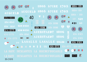 Star Decals 35-C1015 French AMX-30 B2 1/35 – imagen 3