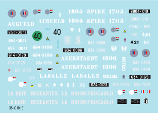 Star Decals 35-C1015 French AMX-30 B2 1/35 – imagen 3