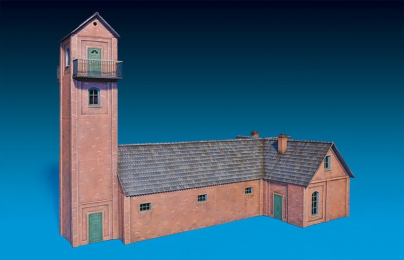 MiniArt 72032 FIRE STATION 1/72 – image 5