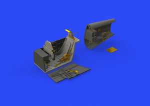 Eduard 648472 Bf 109E cockpit &amp;amp; radio compartment 1/48 EDUARD – imagen 3