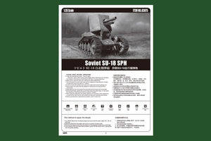 Hobby Boss 83875 Soviet SU-18 SPH 1/35 – imagen 4