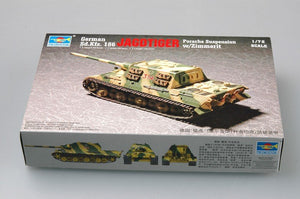 Trumpeter 07294 German Sd.Kfz 186 Jagdtiger (Porsche gear) in Zimme (1/72) – image 2