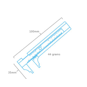 Modelcraft PGA1652 BRASS SLIDING GAUGE – Bild 2