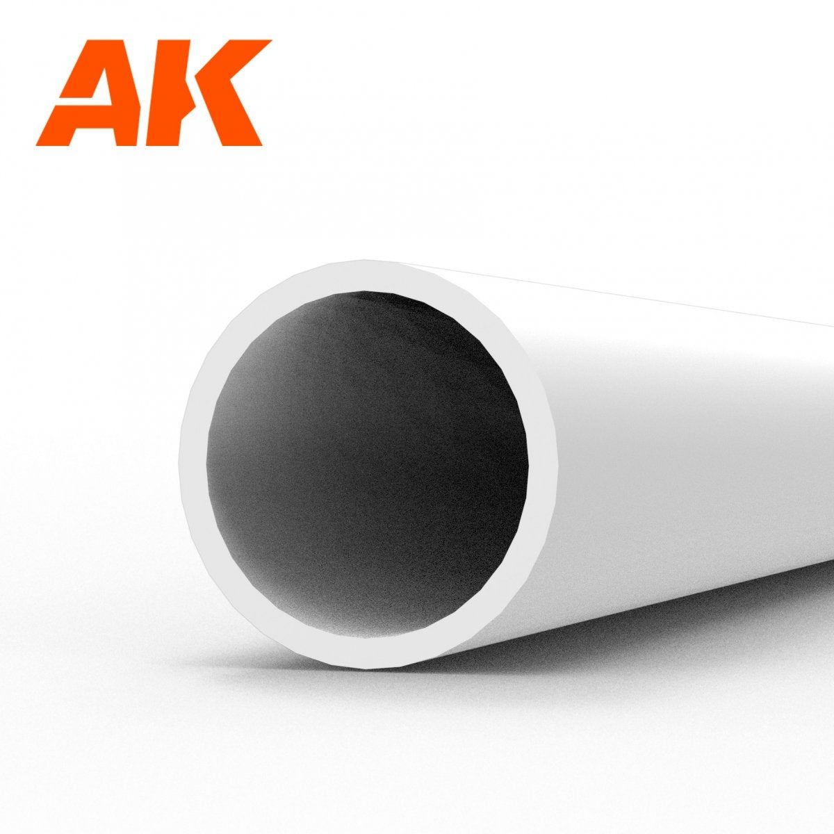 AK Interactive AK6544 HOLLOW TUBE 4.00 DIAMETER X 350MM – STYRENE HOLLOW TUBE – (4 UNITS) – zdjęcie 2