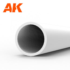 AK Interactive AK6544 HOLLOW TUBE 4.00 DIAMETER X 350MM – STYRENE HOLLOW TUBE – (4 UNITS) – zdjęcie 2