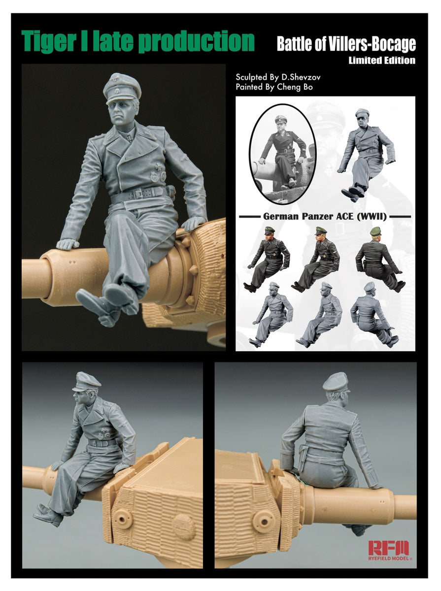Rye Field Model 5101 Tiger I, édition limitée Bataille de Villers-Bocage, fin de production, échelle 1/35 – image 2