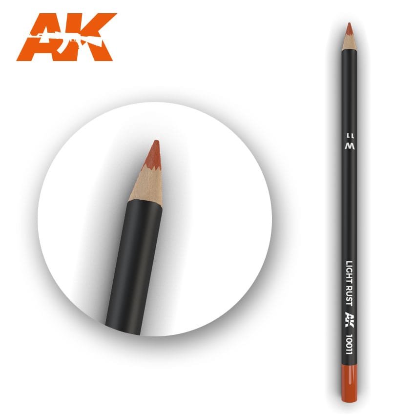 AK Interactive AK10011 Watercolor Pencil LIGHT RUST