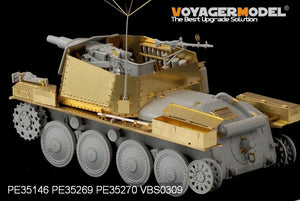 Garde-boues Voyager modèle PE35146 pour char 38t (pour la série DRAGON 38T) 1/35 – image 3