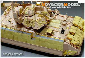 Voyager Model PE35660 Modern US Army M2A3 BRADLEY w/BUSK III IFV Basic (Gun barrel ,smoke discharger include) (For MENG SS-004) 1/35 – imagen 3