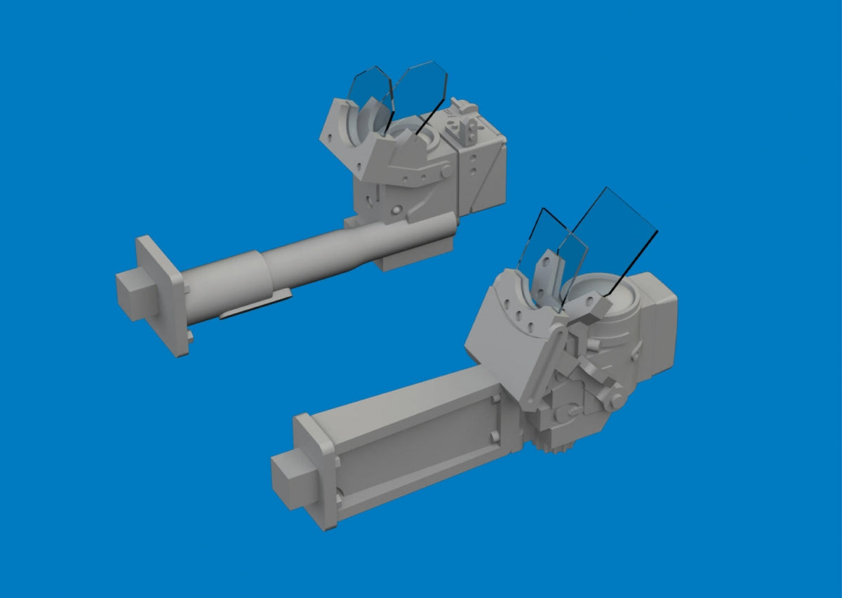 Eduard 624014 Messerschmitt Bf-109 G - Gun Sights (3D-Printed / for Airfix Kits) 1/24