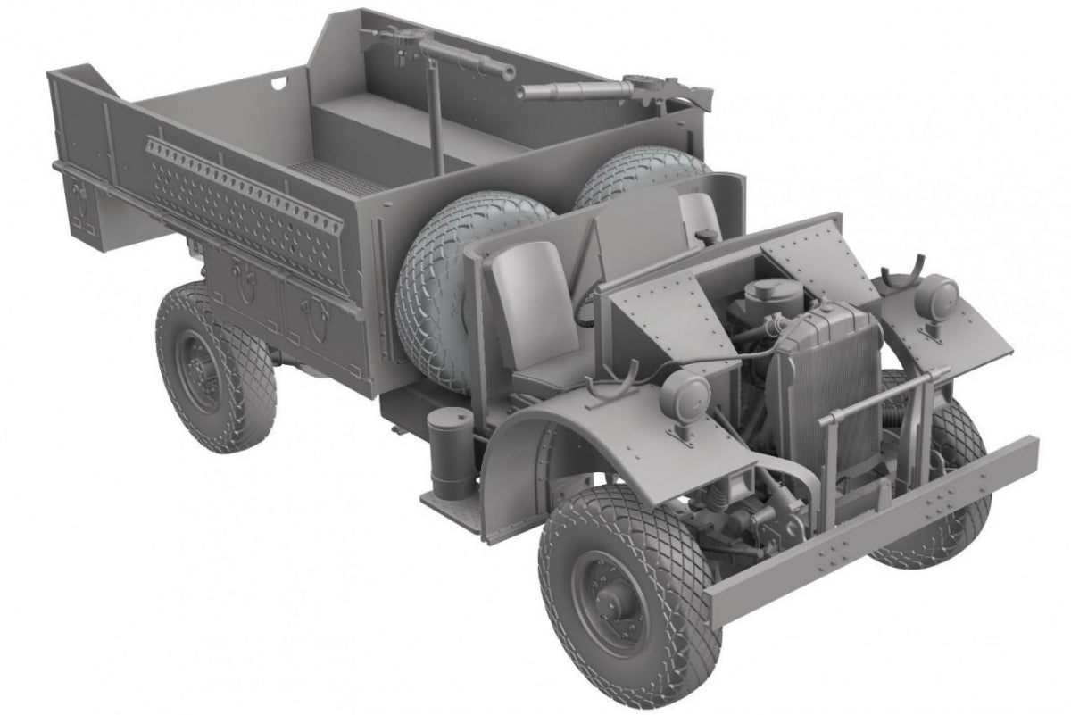 Thunder Model 35310 LRDG F30 Patrol Truck with Offset Rear Bed 1/35 – Bild 5