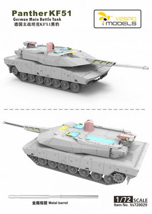 Vespid Models VS720029 Panther KF51 MBT 1/72 – image 3