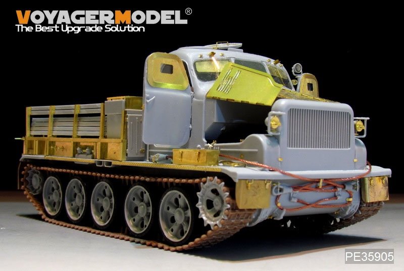 Voyager Model PE35905 Russian AT-T Artillery Prime Mover for TRUMPETER 1/35 – immagine 2