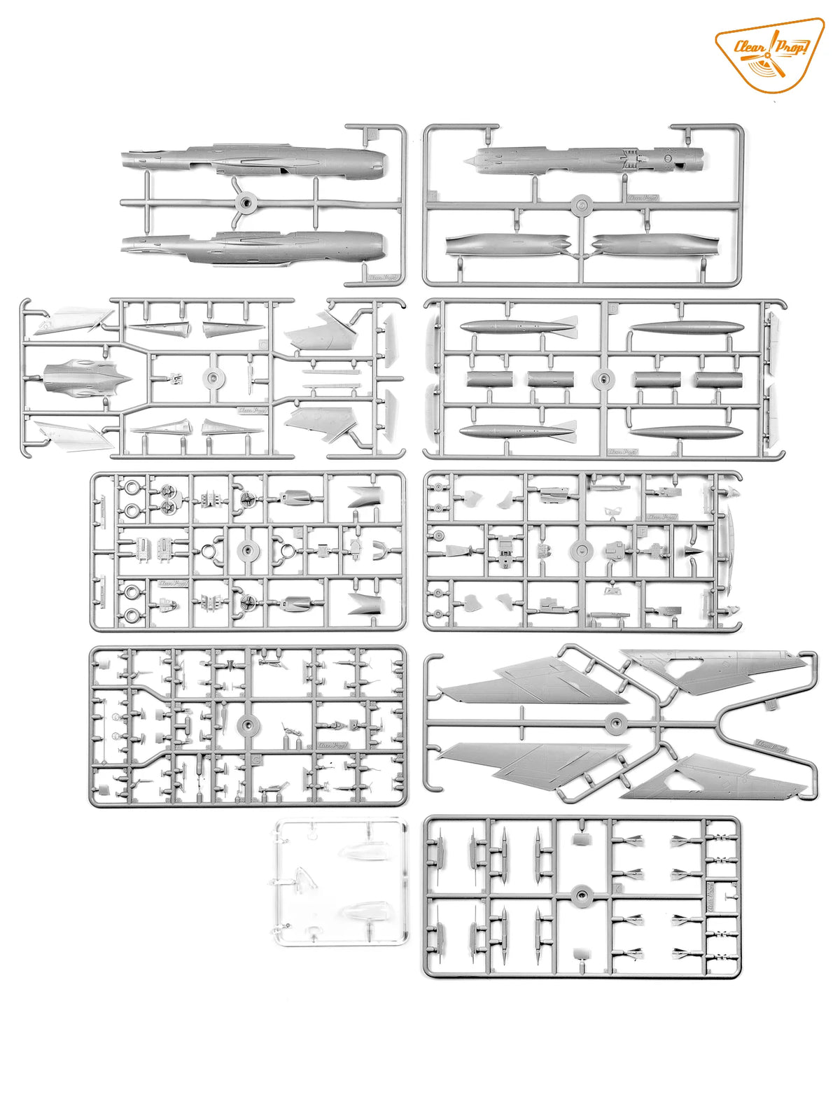 Clear Prop! CP72057 MiG-19 PM 1/72 – Bild 11