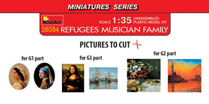 MiniArt 38084 REFUGEES. MUSICIAN FAMILY 1/35 – zdjęcie 2