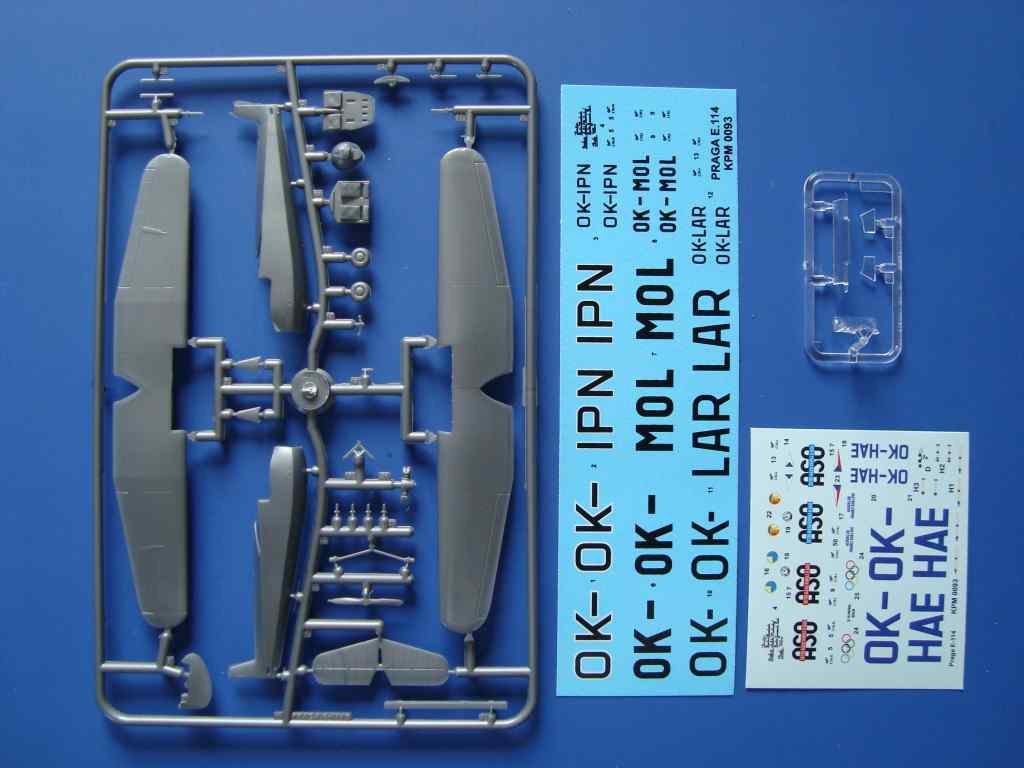 Kozavody Prostejov KPM0093 Praga E-114B Air Baby 1/72 – zdjęcie 3