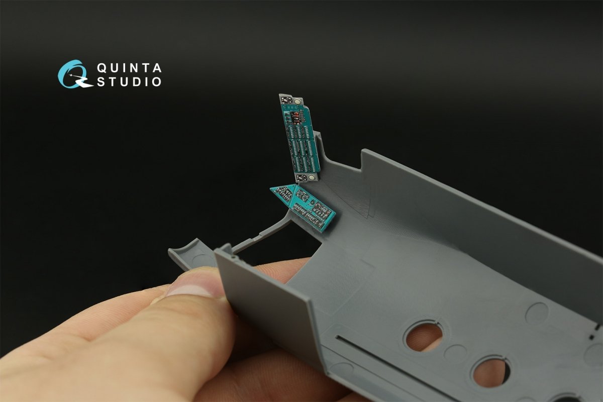 Intérieur imprimé en 3D et coloré sur papier décalcomanie Quinta Studio QDS-48380 Mi-8MT (AMK) (Petite version) 1/48  – image 8