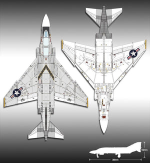 Academy 12305 USN F-4J VF-84 Jolly Rogers 1/48 – imagen 3
