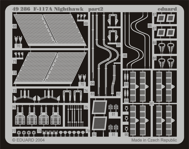 Eduard 49286 F-117A 1/48 Tamiya – imagen 2