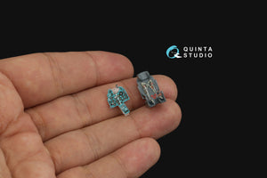 Quinta Studio QD72108 MiG-21PFM Emerald panels 3D-Printed &amp;amp; coloured Interior on decal paper (Eduard) 1/72 – imagen 12