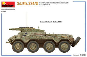 MiniArt 53001 Sd.Kfz.234/3 SCHWERER PANZERSPAHWAGEN STUMMEL 1/35 – Bild 15