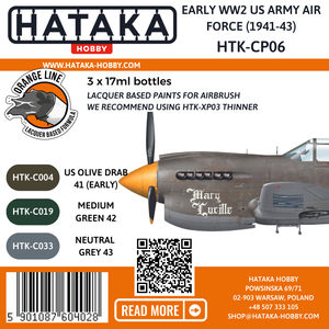 Hataka Hobby HTK-CP06 Early WW2 US Army Air Force (1941-43) – immagine 2