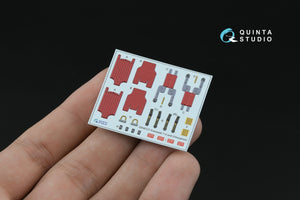 Quinta Studio QD+48349 Kawasaki T-4 3D-Printed &amp;amp; colored Interior on decal paper (Hasegawa) (with 3D-printed resin parts) 1/48 – image 11