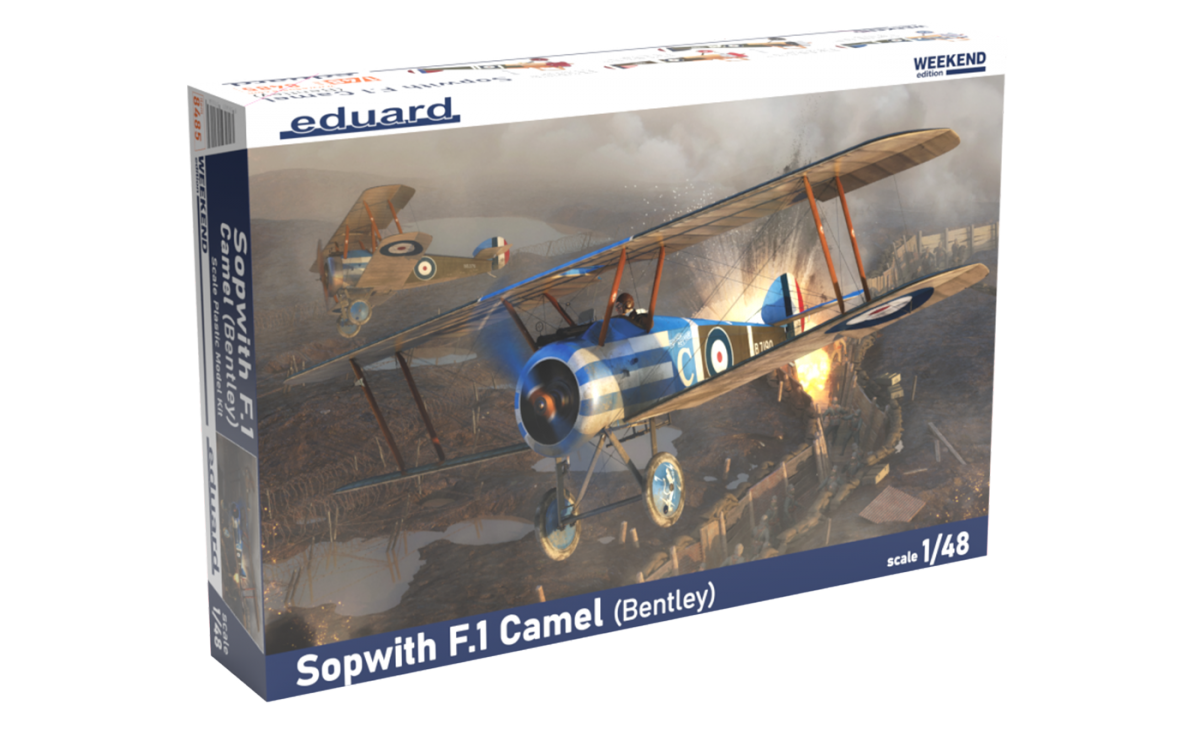Eduard 8485 Sopwith F.1 Camel (Bentley) 1/48 – immagine 3