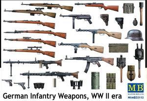 Master Box 35115 German Infantry Weapons WW II era 1/35