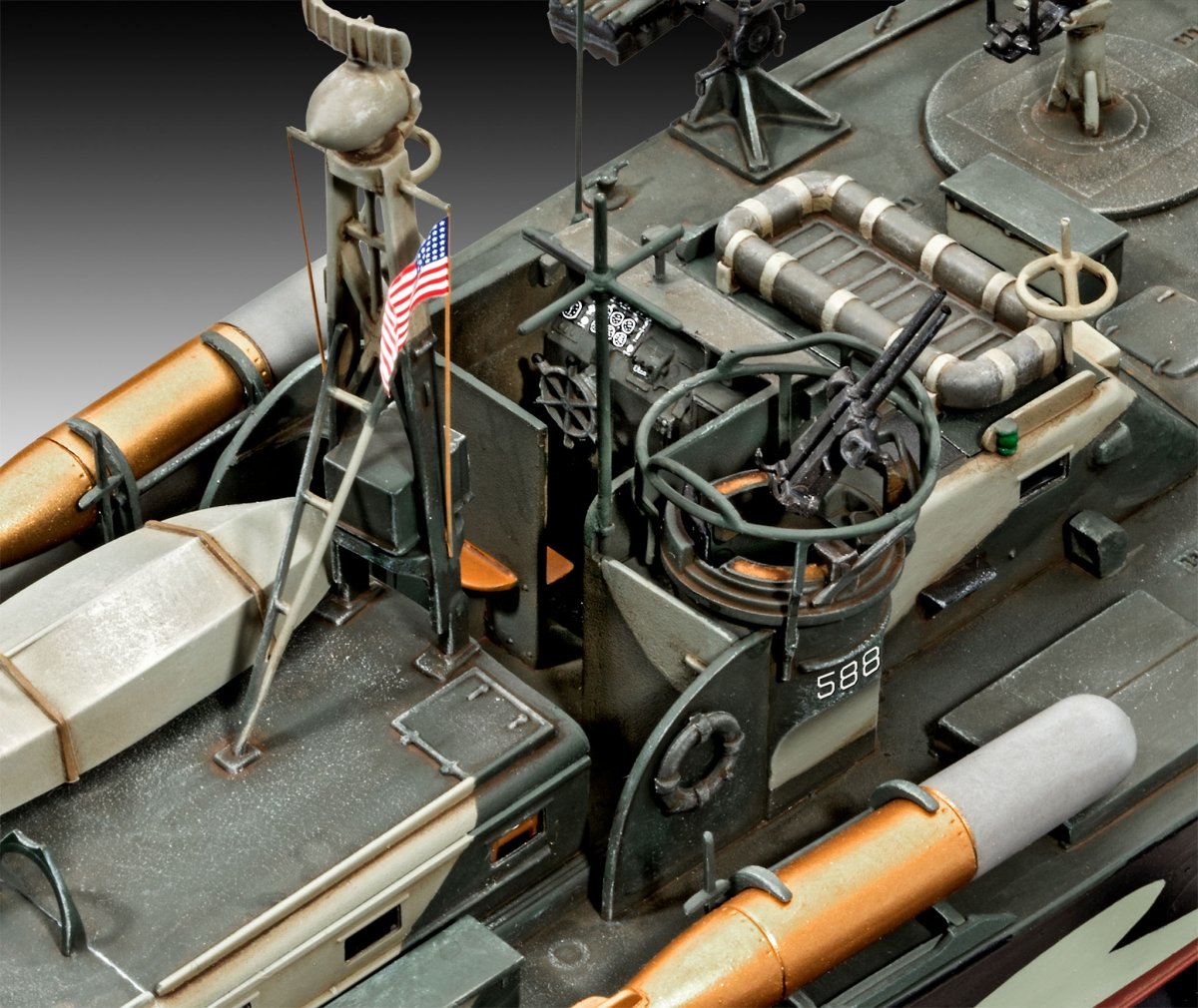 Revell 05165 Patrol Torpedo Boat PT-588/PT-57 1/72 – imagen 5