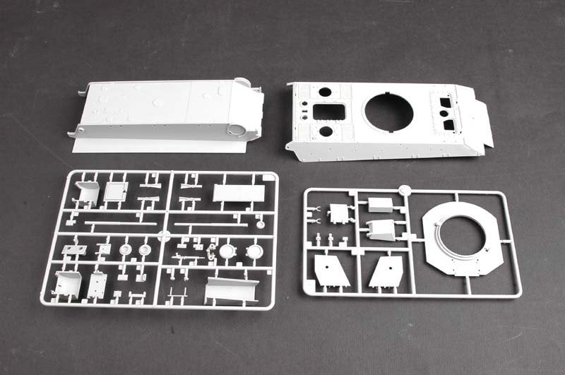 Trumpeter 01537 German E-50 Flakpanzer 1/35 – imagen 12