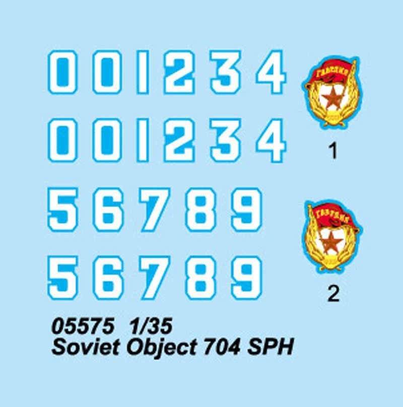 Trumpeter 05575 Soviet project 704 SPH 1/35 – immagine 4
