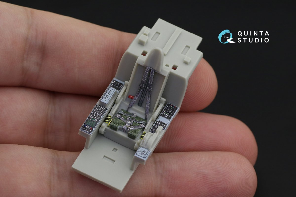 Quinta Studio QD48219 F-5E 3D-Printed &amp;amp; coloured Interior on decal paper (AFV club) 1/48 – zdjęcie 6