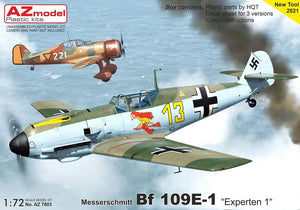 AZ Modèle AZ7803 Bf 109E-1 &amp;quot;Expert 1&amp;quot; 1/72