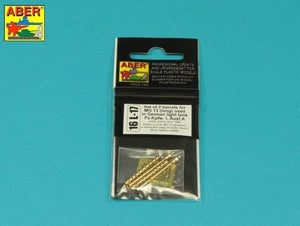 Aber 16L-17 Zestaw 2 luf do MG13 używanych w niemieckim czołgu Pz.Kpfw. I, Ausf.A wczesny do 1938r. / Set of 2 barrels for guns MG13 (long) used in German light tank Pz.Kpfw. I, Ausf.A early to 1938 1/16 – Bild 7