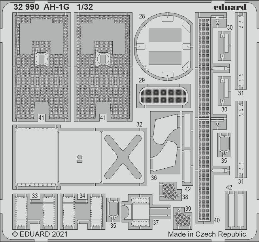 Eduard 32990 AH-1G ICM 1/32 – Bild 2