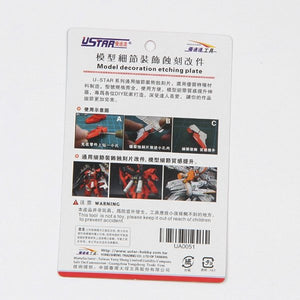 U-Star UA-80051 Etch Slide Change Parts – immagine 2