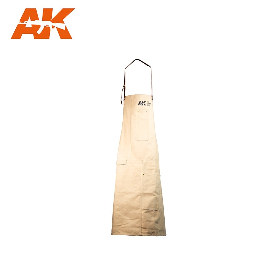 AK Interactive AK9201 OFFICIAL APRON CAMEL / Modeling Apron – image 3