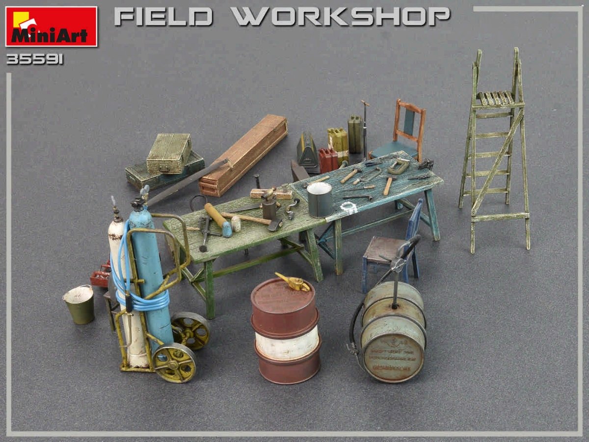 MiniArt 35591 FIELD WORKSHOP 1/35 – immagine 5