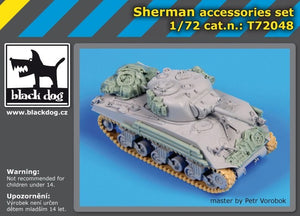 Black Dog T72048 Sherman accessories set for Dragon 1/72 – imagen 2