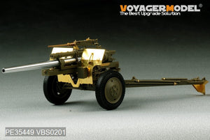 Voyager Model PE35449 WWII US 3inch M5 ATG/w M1 or 105mm Howitzer M2A1Carriage 2in1 For AFV CLUB 35S64 and 35160 1/35 – imagen 4