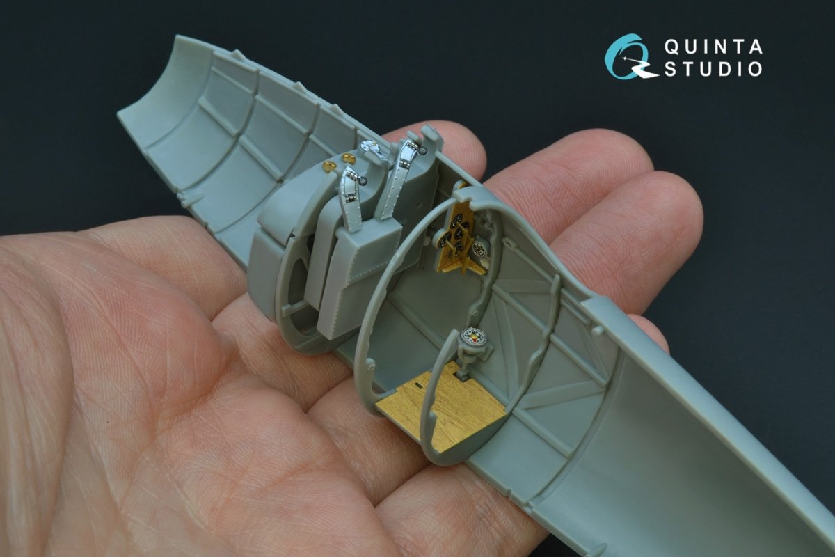Quinta Studio QD32085 Albatros D.V 3D-Printed &amp;amp; coloured Interior on decal paper (Wingnut Wings) 1/32 – Bild 8