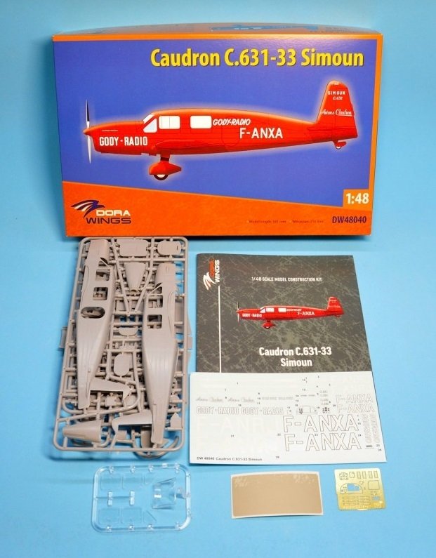 Dora Wings 48040 Caudron C.631/633 Simoun 1/48 – Bild 2